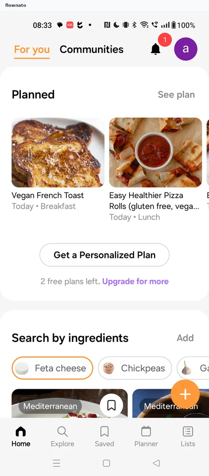Samsung Food: Home