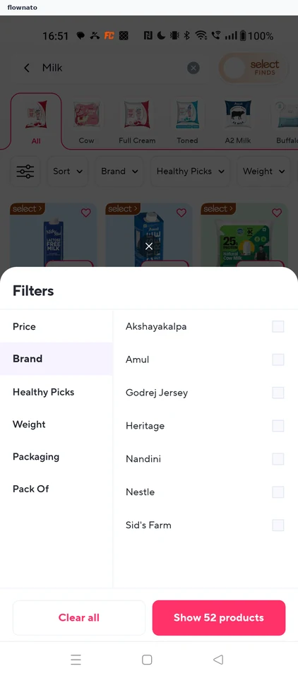 Zepto Filters