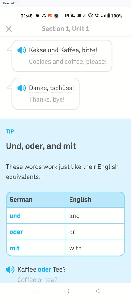 Duolingo: Grammar tip