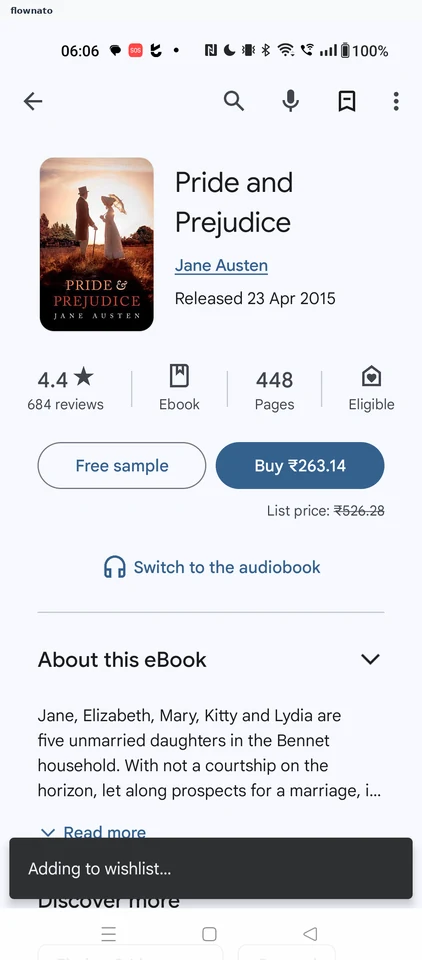 Google Play Books: Book detail