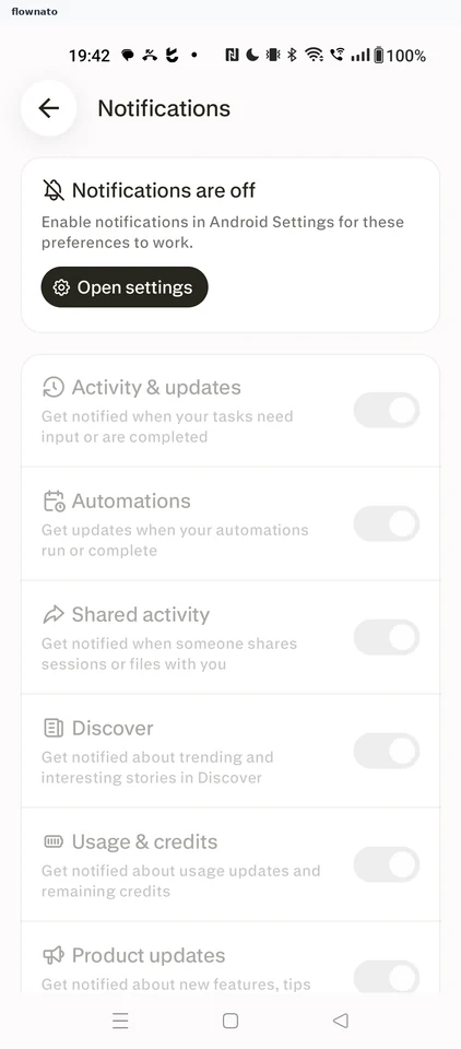 Perplexity: Notifications