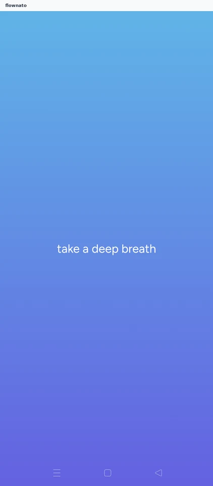 Calm: Branded launch splash
