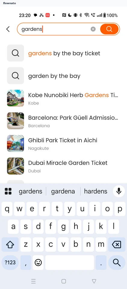Klook: Search