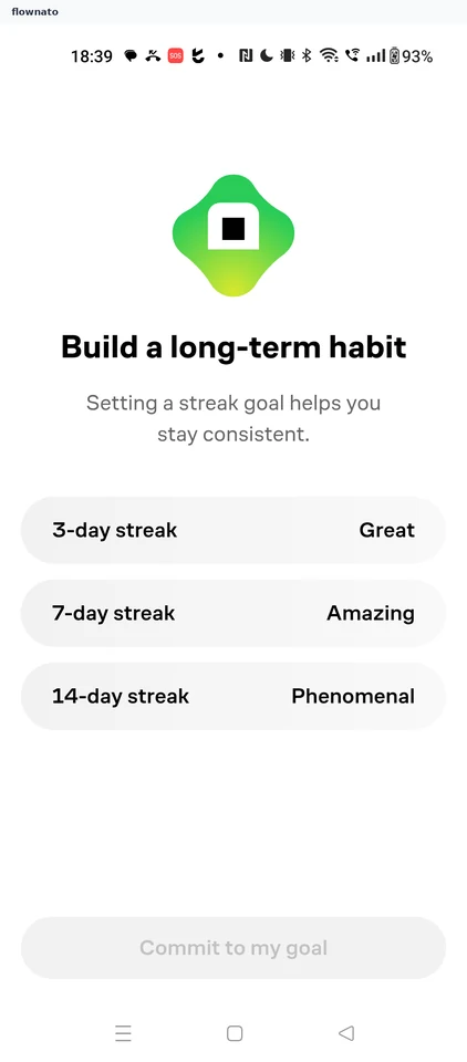 Brilliant: Streak goal picker