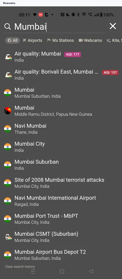 Windy: Search