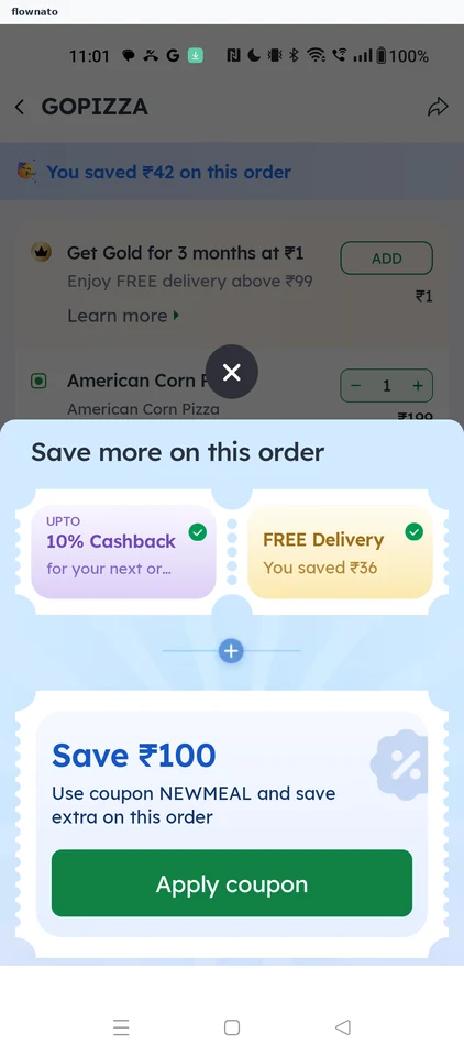 Zomato: Cart