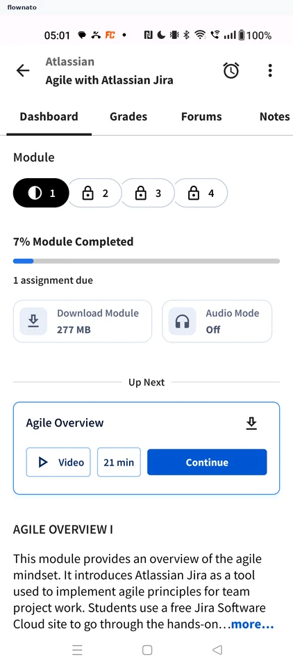 Coursera: Expand the description