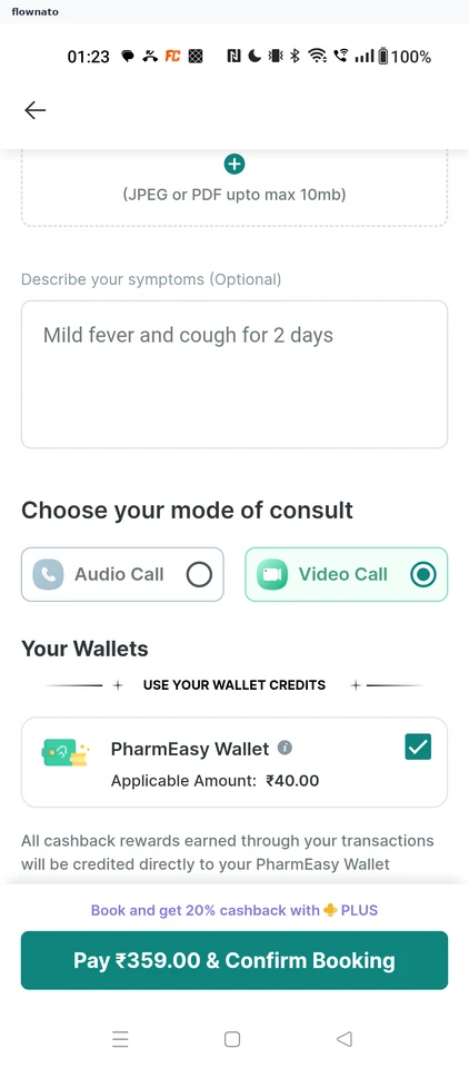 PharmEasy: Note added