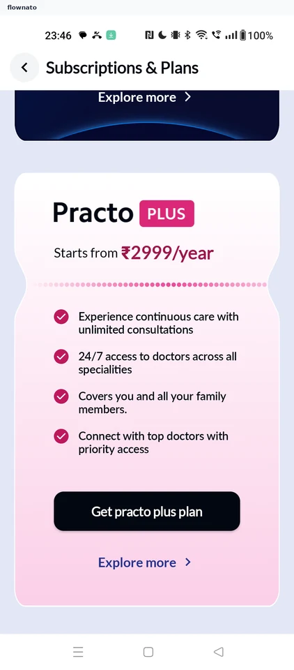 Choose Practo Plus
