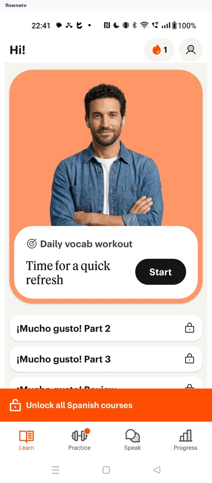 Babbel: Learn home