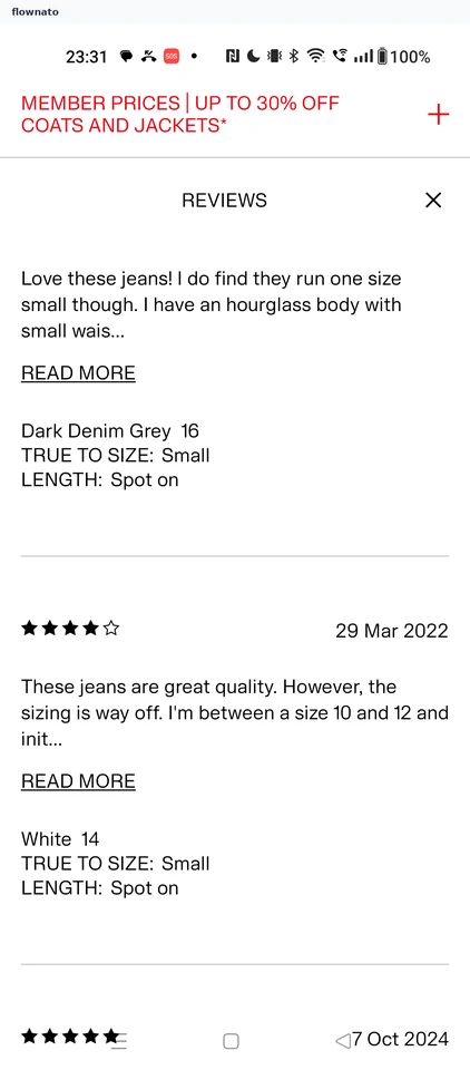 H&M: Reviews