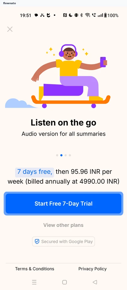 Headway: Premium feature paywall