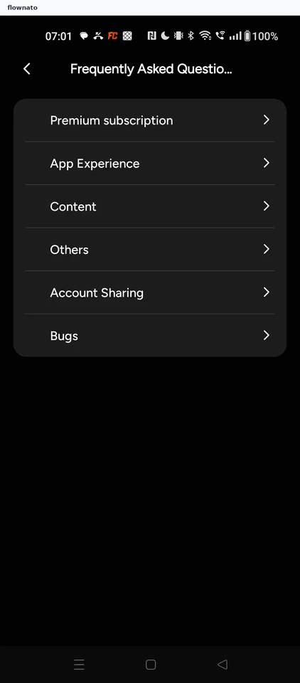 Kuku FM: FAQ categories