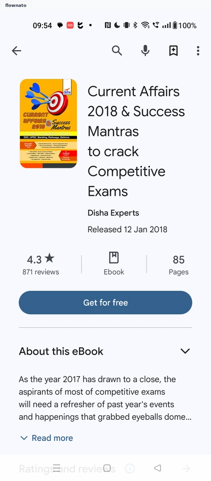 Google Play Books: Book detail