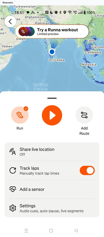 Strava: Activity recorder