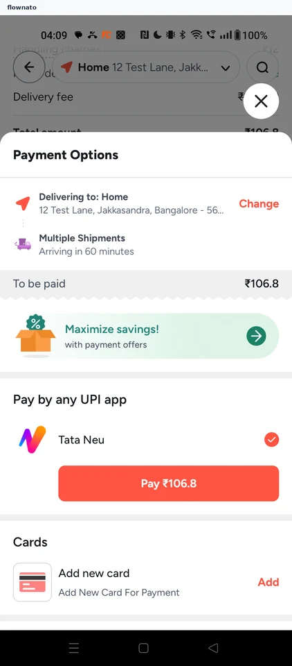 Tata 1mg: Payment Options