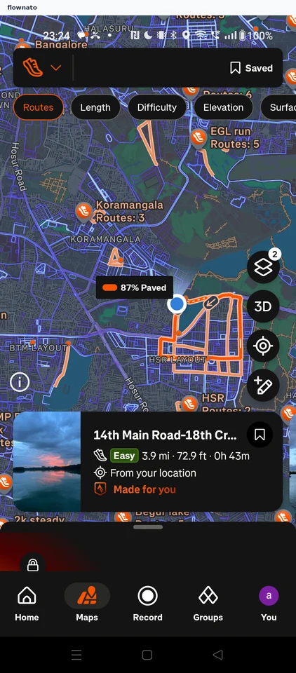 Strava: Maps