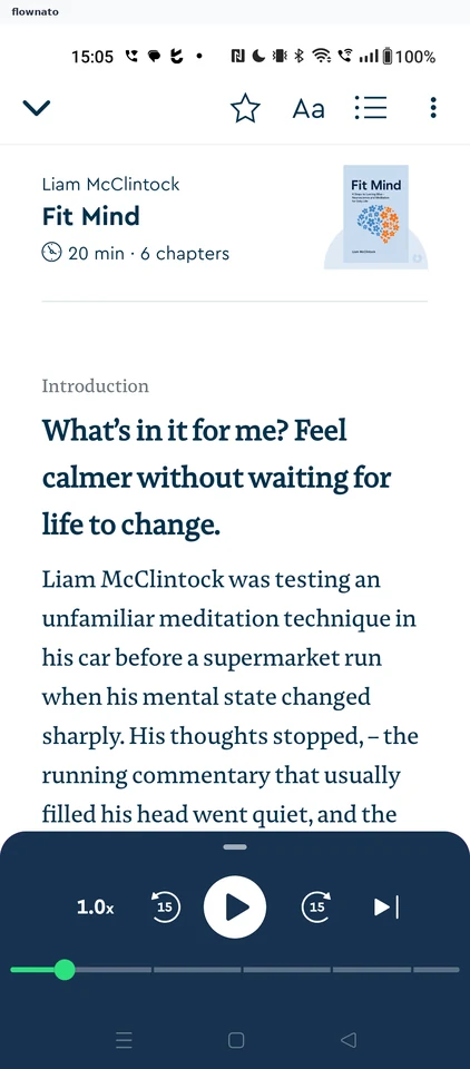Blinkist: Reader