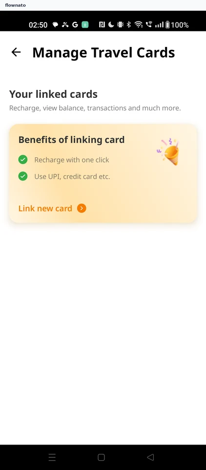 Chalo: Manage Travel Cards