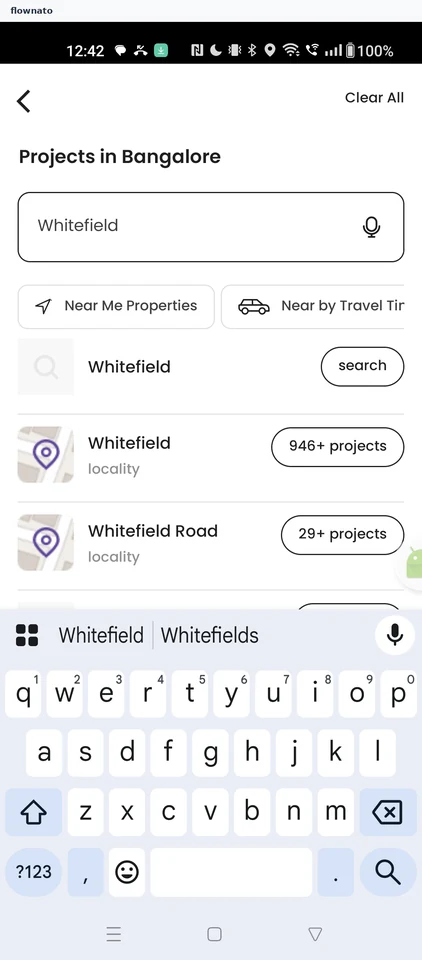 Squareyards: Search a locality