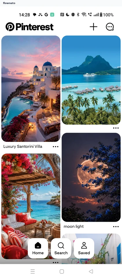 Pinterest: Back on Home