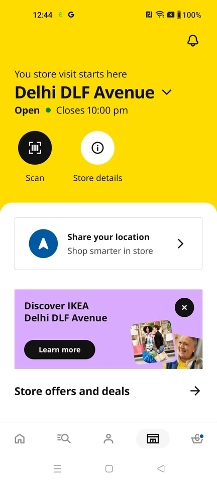 IKEA: Store hub
