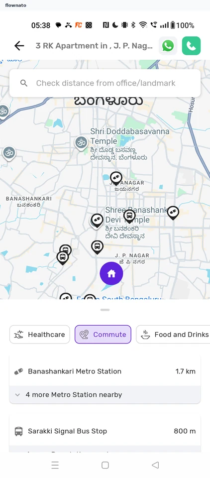 Housing: Nearby commute