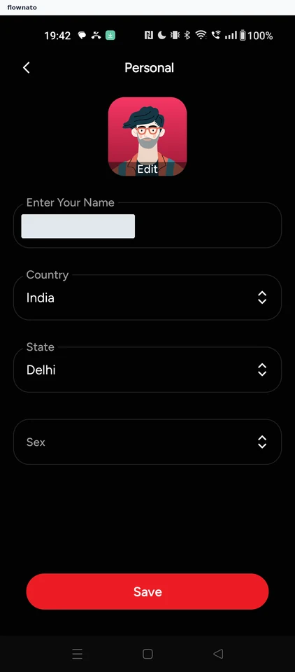 Kuku FM: Personal profile editor