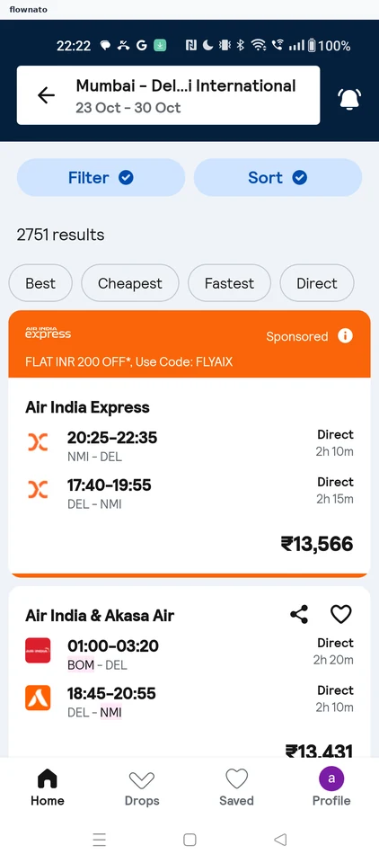 Skyscanner: Alert on