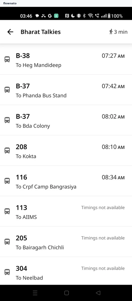 Chalo: All buses at the stop