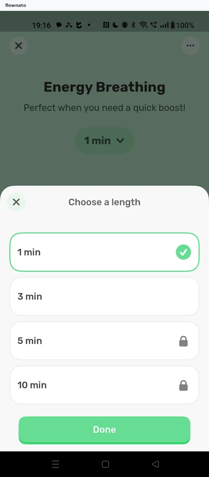 Finch: Choose a length sheet