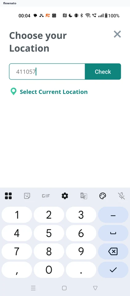 PharmEasy: PIN entered