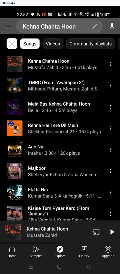 YouTube Music: Songs only