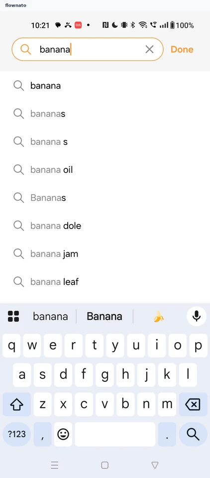 Samsung Food: Add food search