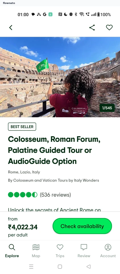 Tripadvisor: Tour detail