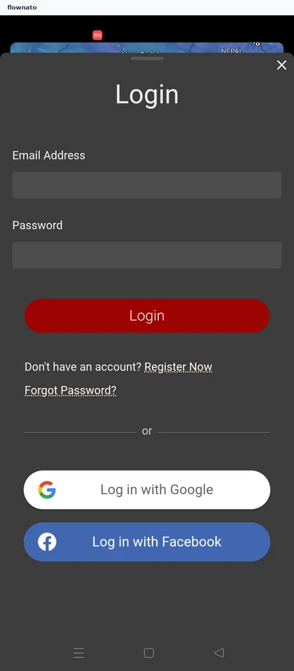 Windy: Login sheet