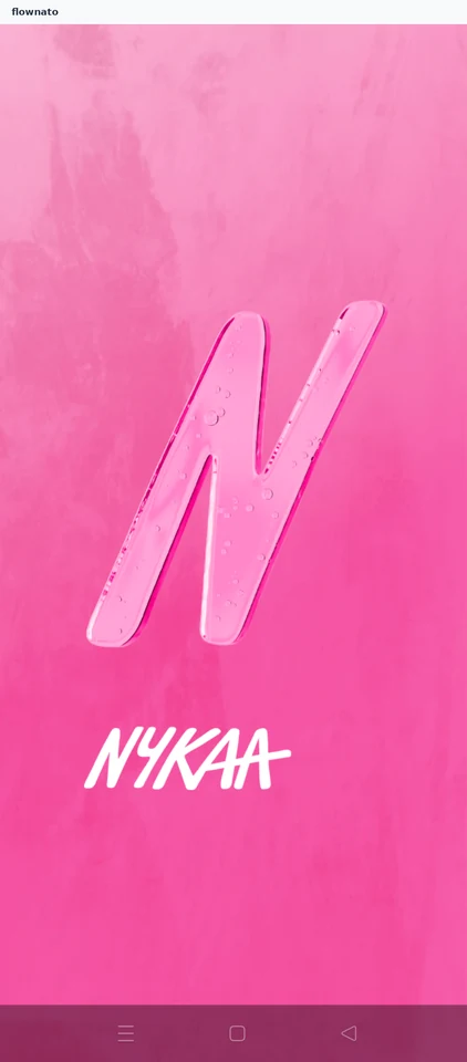 Nykaa Onboarding flow preview