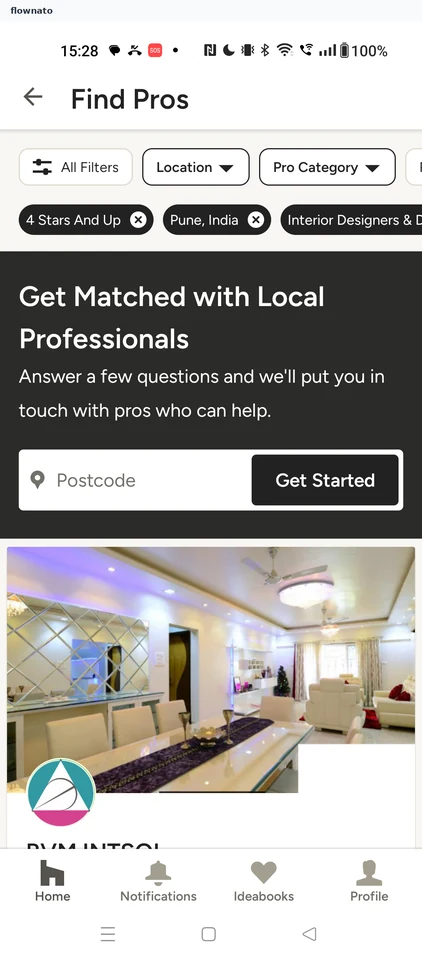 Houzz: Find Pros