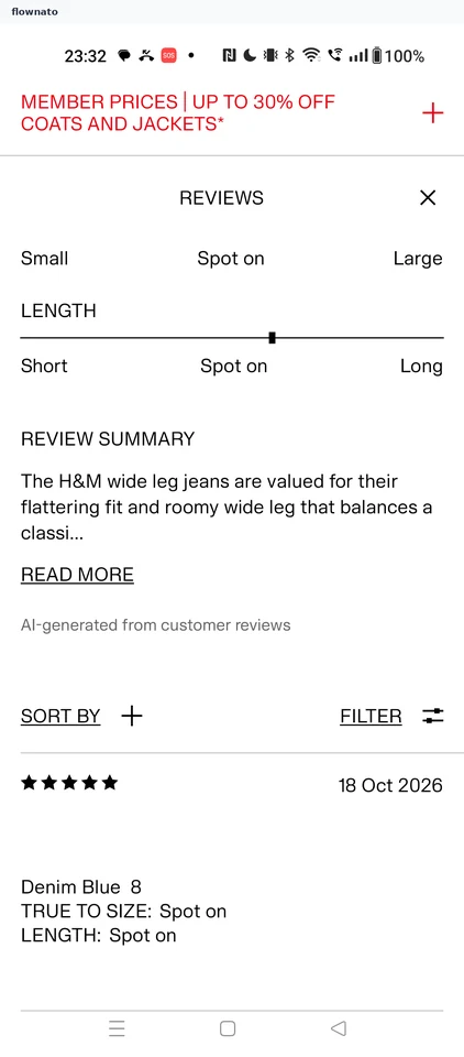 H&M: Reviews