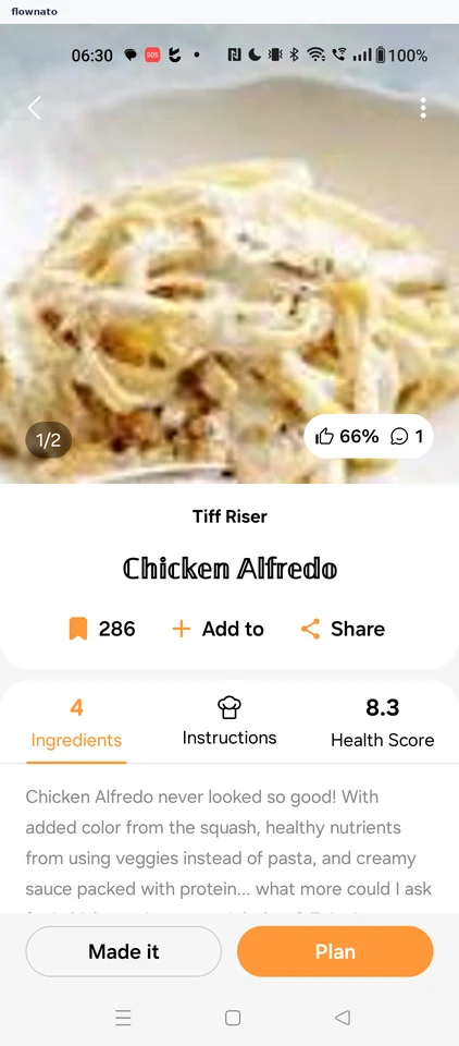 Samsung Food: Recipe detail