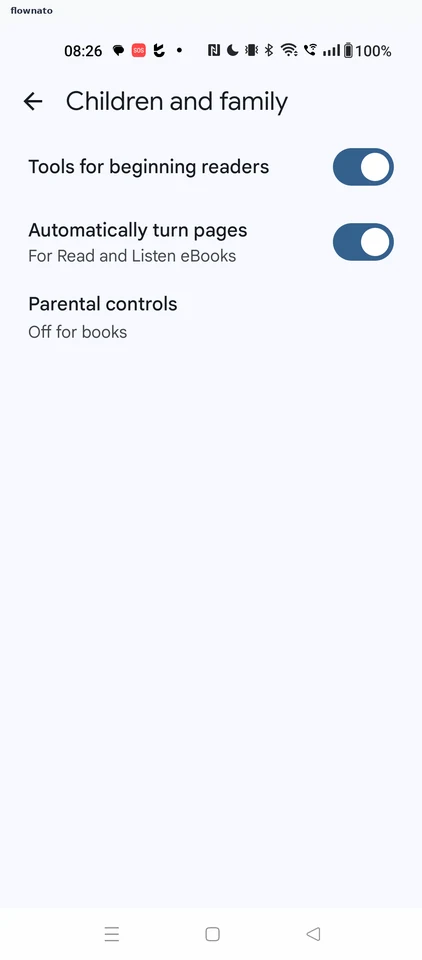 Google Play Books: Children and family