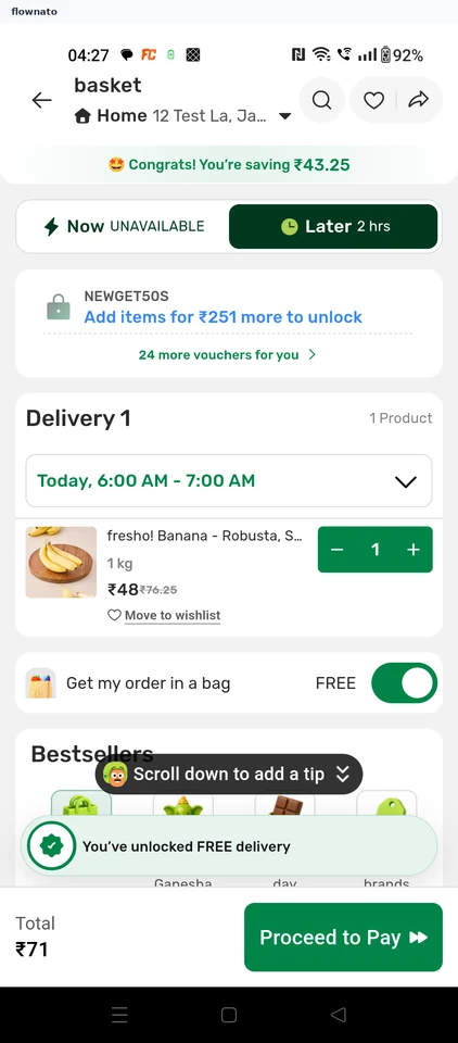 bigbasket Basket