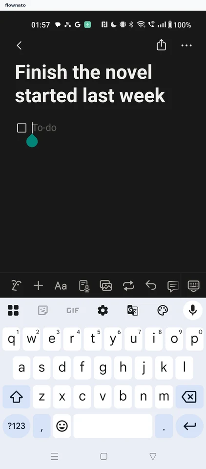 Notion: Page
