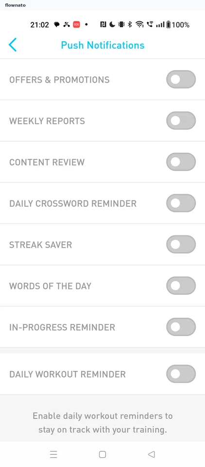 Elevate: Push notifications