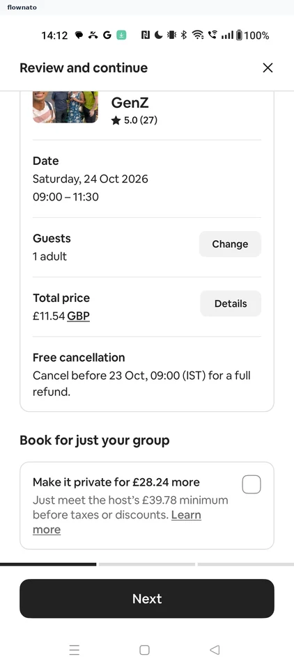 Airbnb: Book for just your group