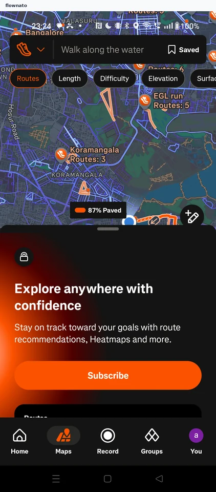 Strava: Maps