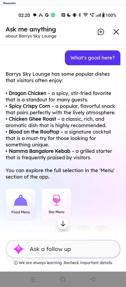 Zomato: AI answer