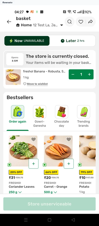 bigbasket Basket