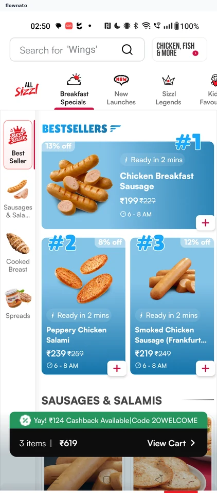 Breakfast Specials