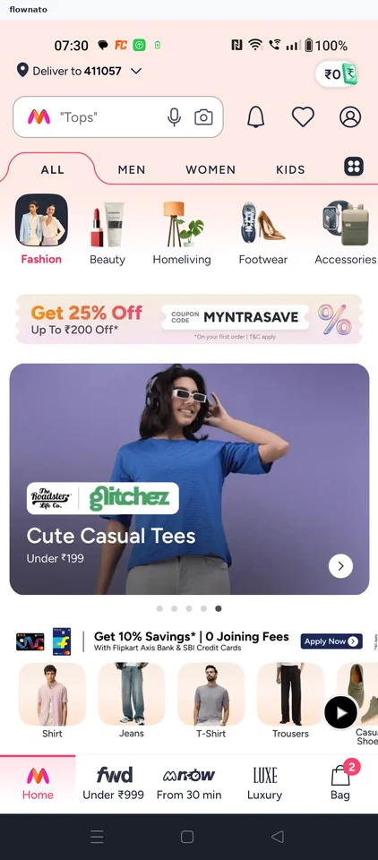 Myntra: Home